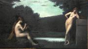 Jean-Jacques Henner Nus feminins Spain oil painting artist